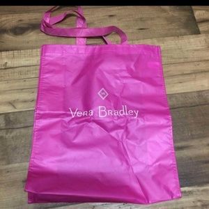 👀 Vera Bradley Reusable “Pretty Pink” Shopping/Market Tote/Bag.Like New